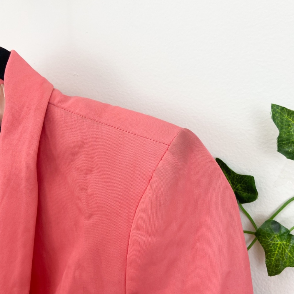 Zara women pink double breasted chic blazer Sz S - Picture 7 of 12